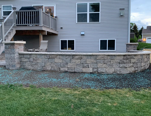 Retaining Walls in Racine County, WI | Luna Lawn Care Services